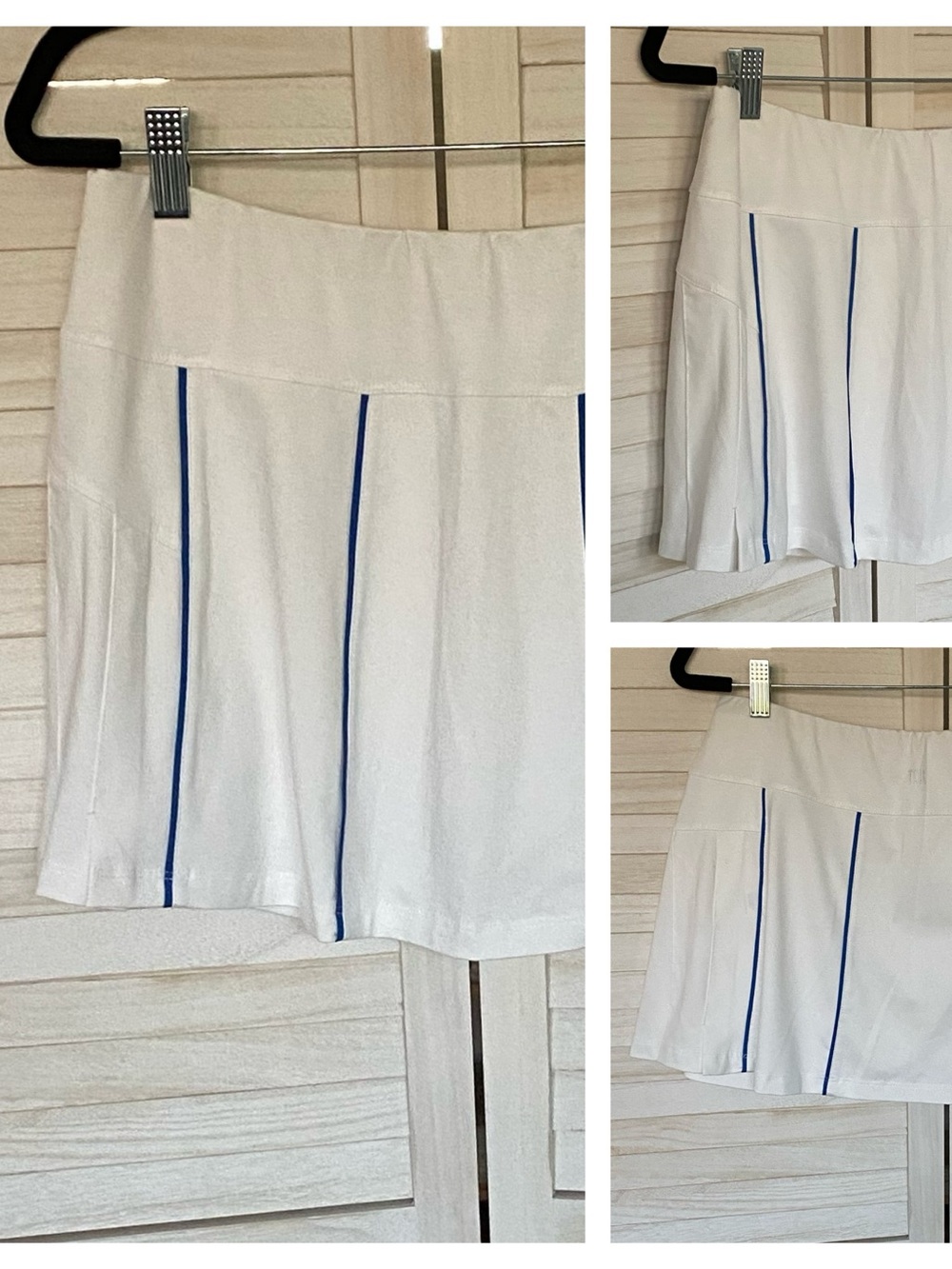 Tail White Athletic Activewear Skirt/Skort SZ L Sporty